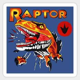 Enid's Raptor Shirt Sticker